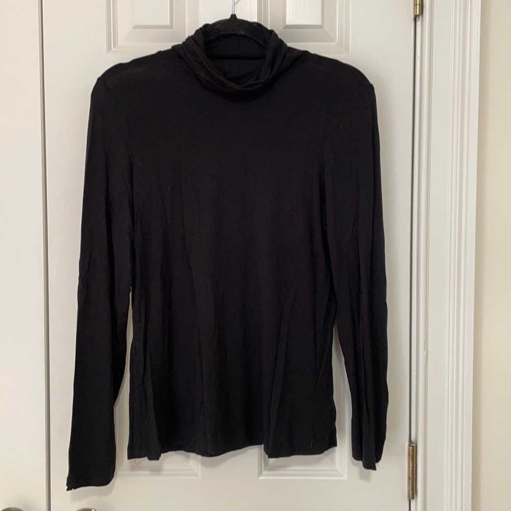 Black turtle neck